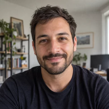 Realistic AI-generated portrait of a fictional character
